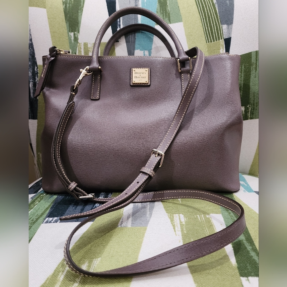 SOLD!  Authentic Dooney & Bourke Willa Zip Satchel